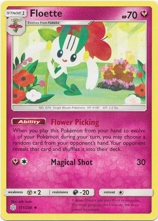Floette - Cosmic Eclipse 151/236 Psyduck Featured!