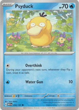 Psyduck - Scarlet Violet 151 054/165